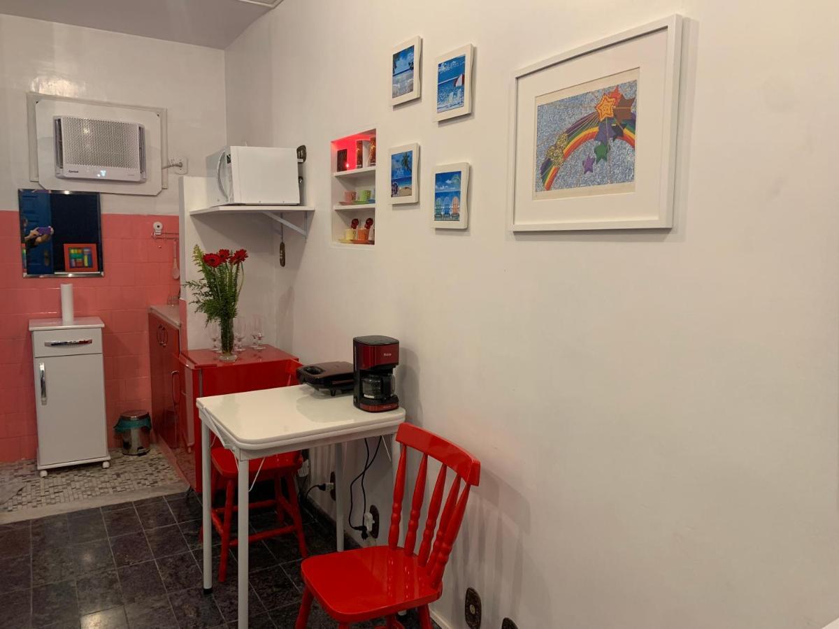 Copacabana Leme Studio - Best Location, Half Block From The Beach 里约热内卢 外观 照片
